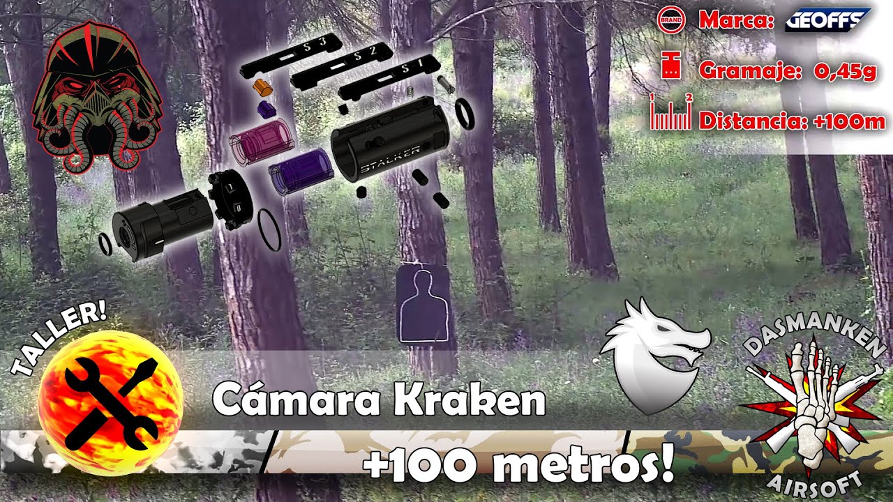 Taller: Cámara Kraken +100 metros!