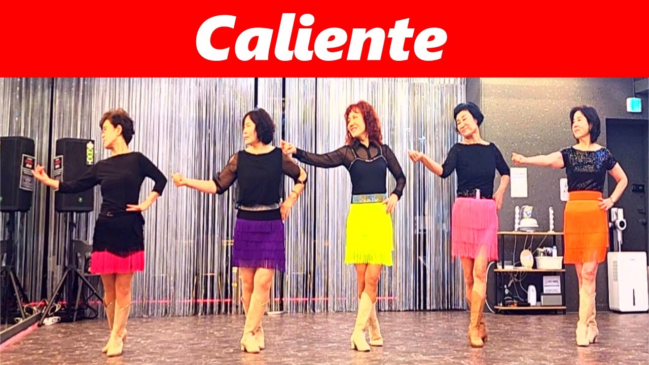 Caliente - Line Dance (Improver) 까리엔떼 초중급 라인댄스 //January 2026