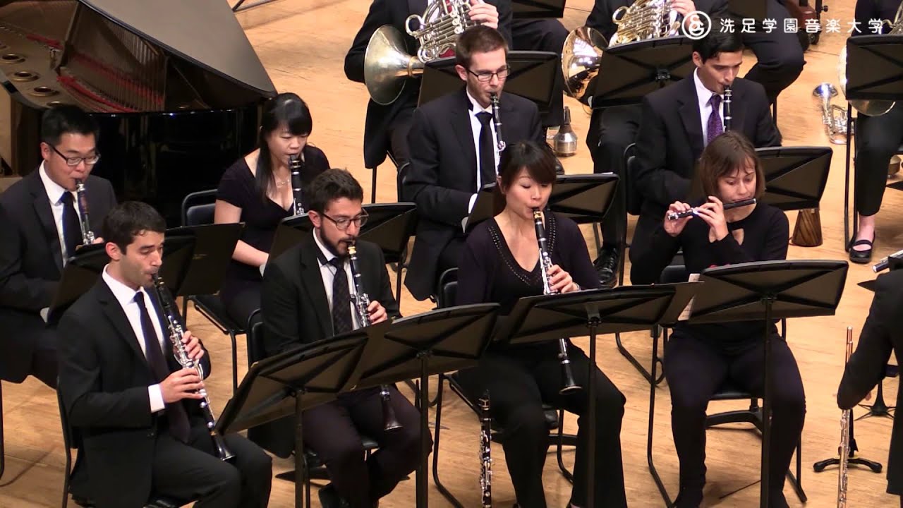 テキサス州立大学ウィンド・アンサンブル　課題曲Ⅱ 高橋 宏樹 ／ 行進曲「勇気のトビラ」