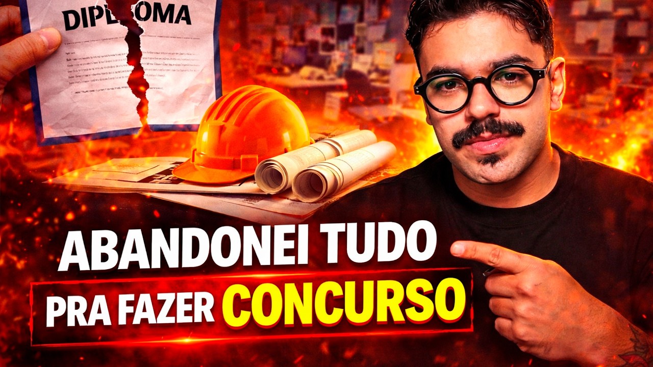 Larguei Arquitetura e fui estudar pra concurso (minha melhor decisão)