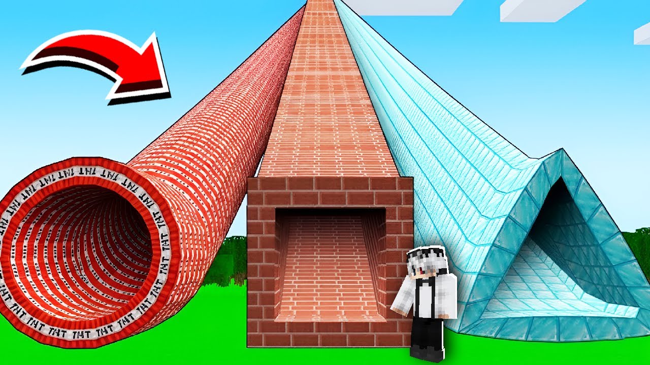 Am Gasit CEL MAI LUNG TUNEL din Minecraft...