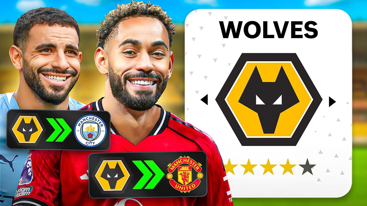 I Rebuild WOLVES As They Get CRUSHED By MAN CITY!