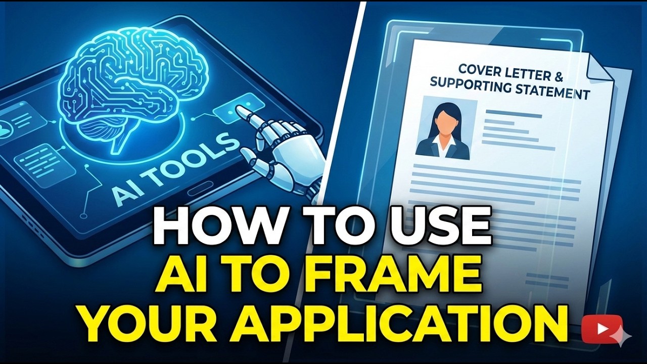 HOW TO USE AI TO FRAME YOUR COVER LETTER OR SUPPORTING STATEMENT