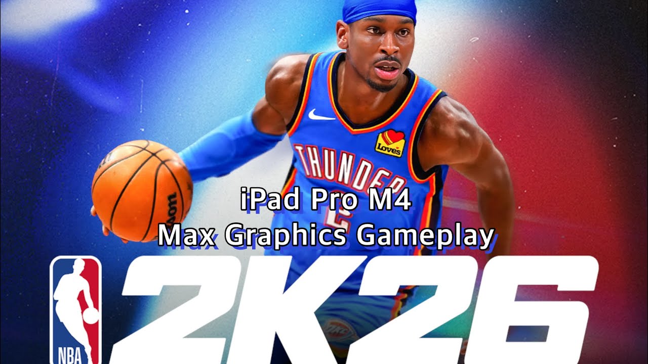 NBA 2K26 Arcade Edition (Apple Arcade) - iPad Pro M4 Gameplay