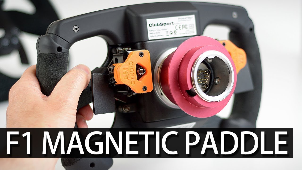 DIY MAGNETIC SHIFTER FOR FANATEC FORMULA RIM