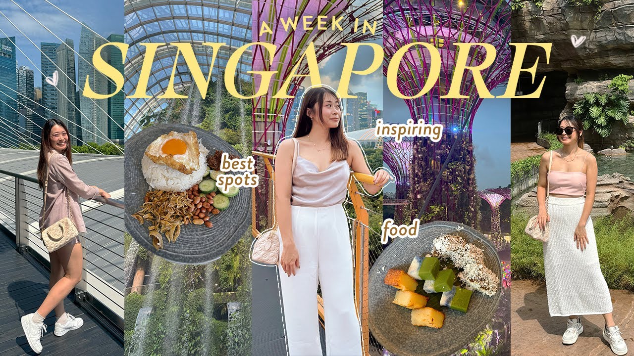 SINGAPORE VLOG | exploring the best places & foods with new friends