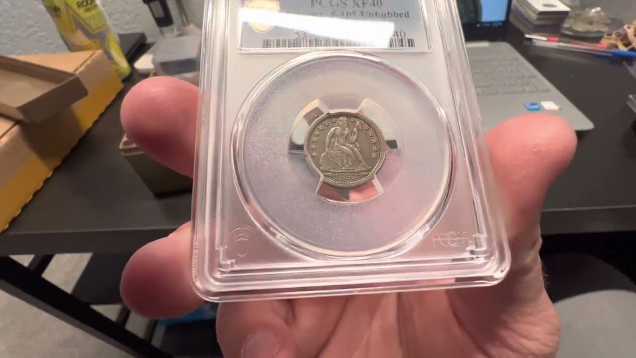 1853 Liberty Seated Dime ( Unhubbed )