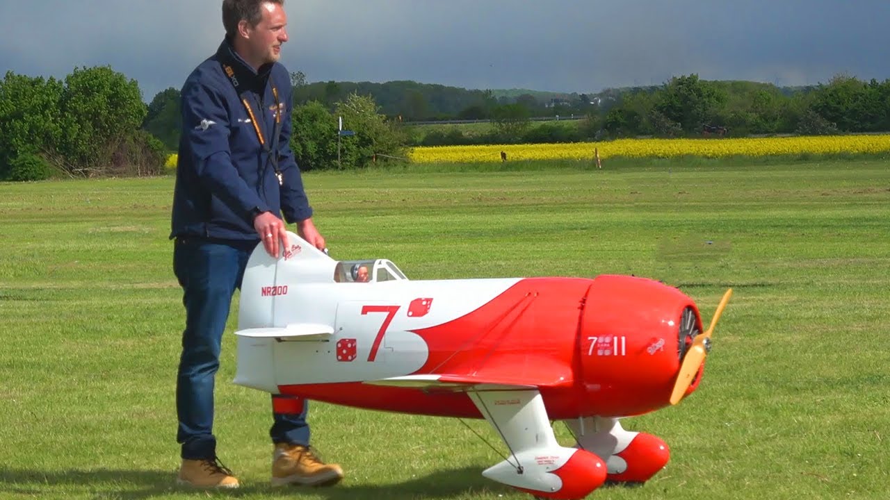 SUPER FAST CARF GEEBEE R2 RC SCALE MODEL | PROWING 2019