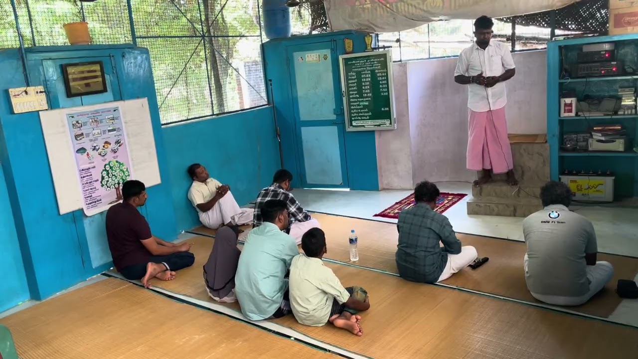 13/02/26ஜும்ஆ பேருரை/தொழுகை முதுகுளத்தூர் தாயிரிழ்வான் Masjid ur Rayyaan,Ervadi,Ramanathapuram(Dist)