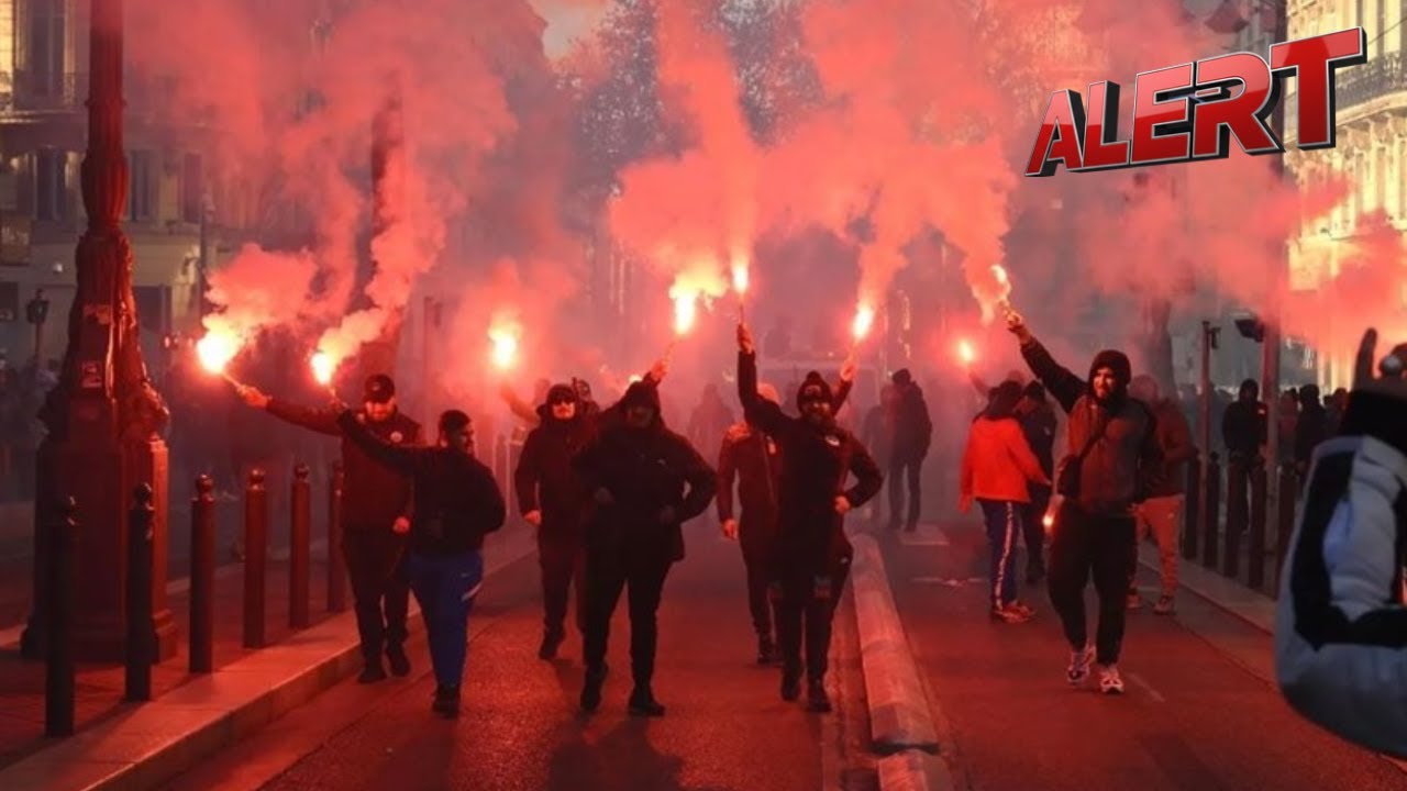 Тысячи протестующих вышли на марш против &laquo;разжигания войны НАТО&raquo; в Париже | Украина | Макрон