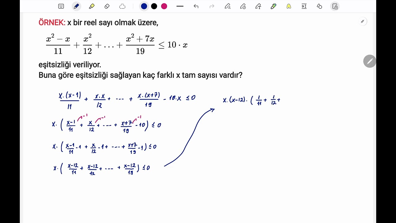 Milyonları eleyecek olan o eşitsizlik sorusu. | ZOR