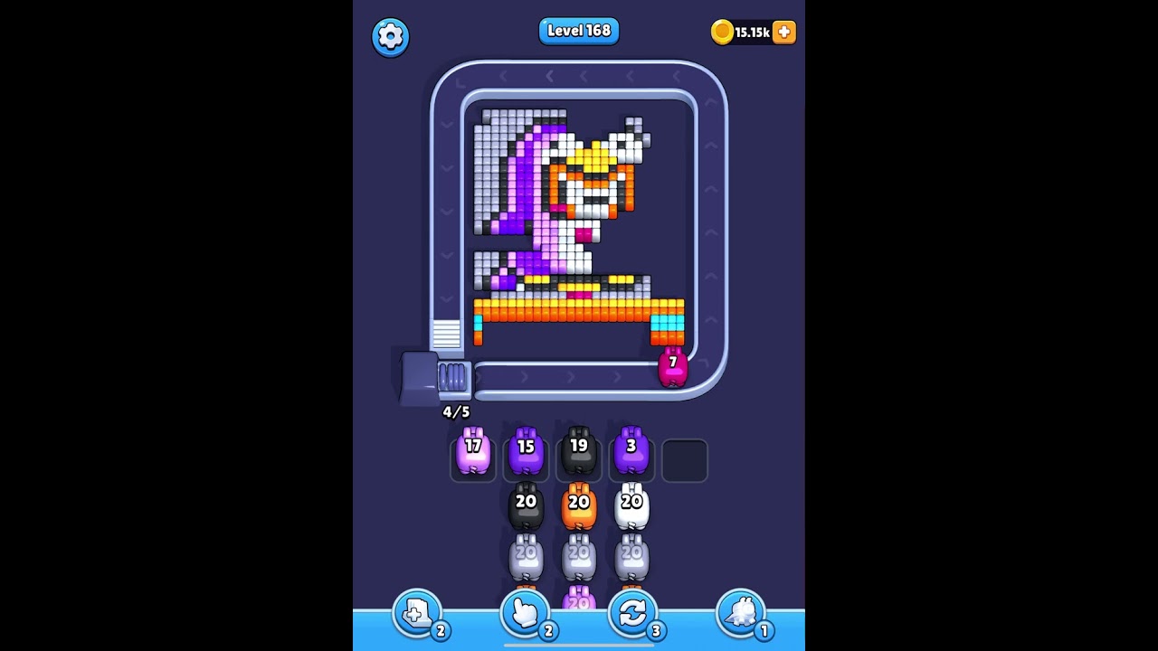 Pixel Flow Level 168