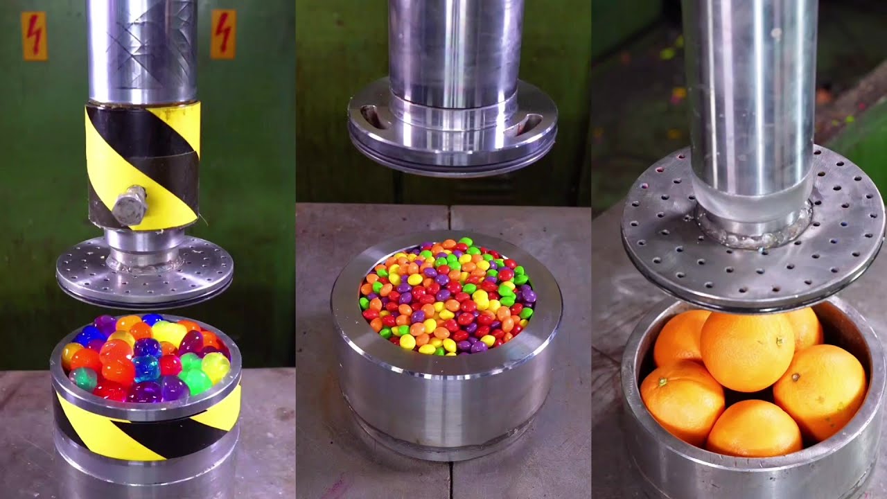 Top 100 Most Satisfying Hydraulic Press Crushes | Ultimate Crushing Moments Compilation #asmr