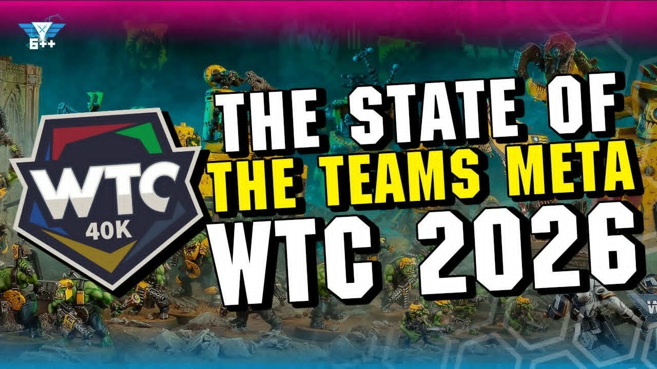Текущее состояние командной меты в Warhammer 40k: WTC 2026