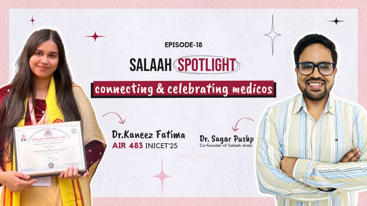 Peripheral College to AIR 483 INICET | Dr. Kaneez Fatima Proves Anything Is Possible