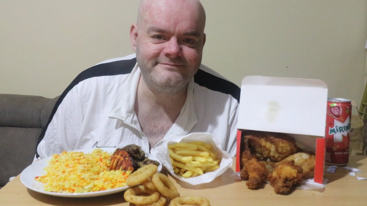 perfect fried chicken uk mukbang