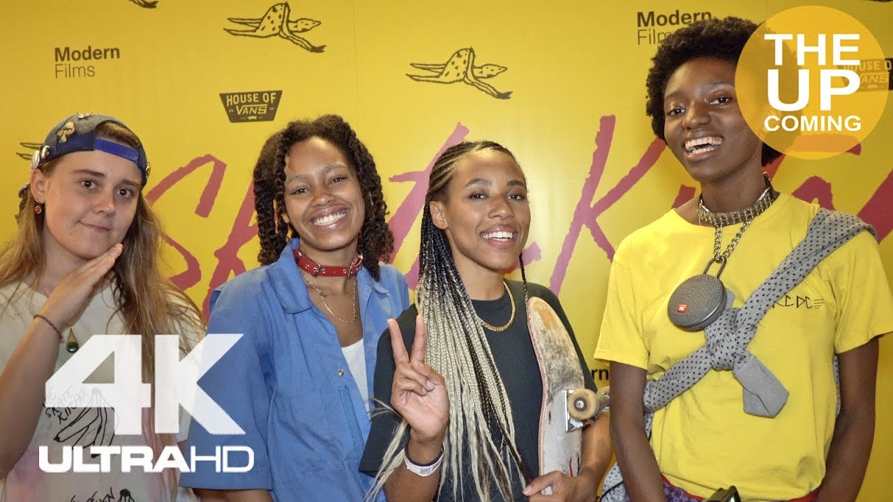 Nina Moran, Ajani Russell, Kabrina Adams, Ardelia Lovelace interview on Skate Kitchen at premiere