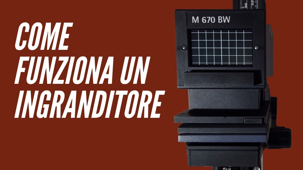 Come funziona un ingranditore fotografico