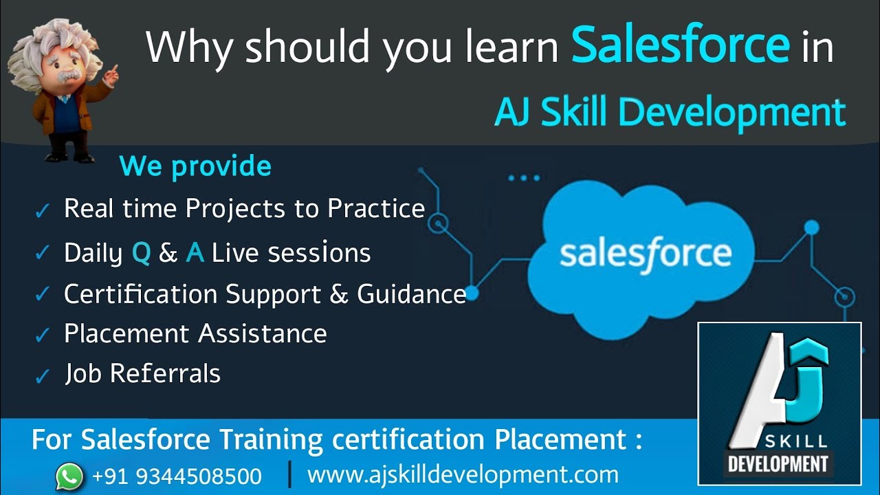 Why Should You Learn Salesforce in AJ Skill Development?