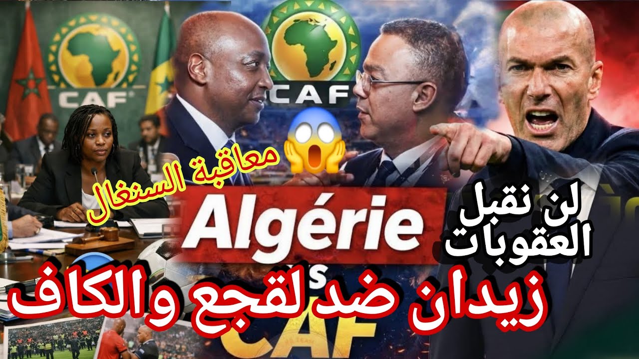 صادي شيكور يقلب الطاولة على الكاف ولقجع بعد محاولة اقصاء الجزائر إنتهاء مهلة تسديد غرامات مالية 