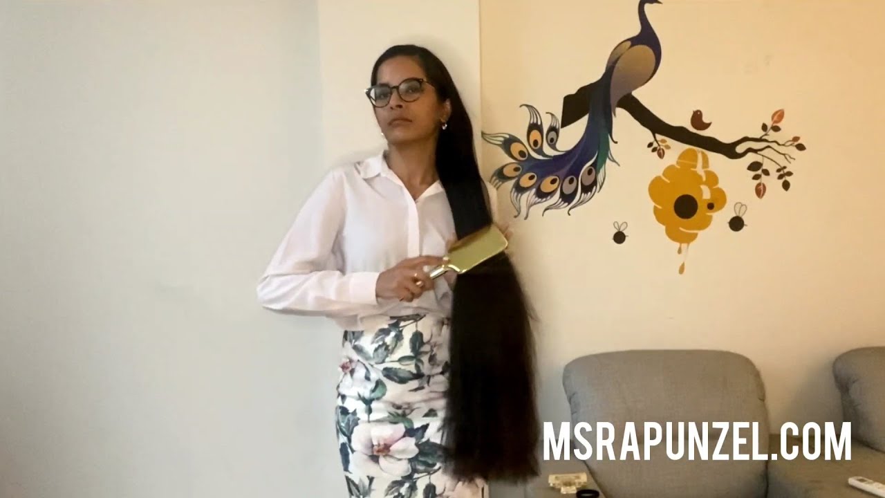 MsRapunzel | Indian Rapunzel Flaunts her Classic Length Hair