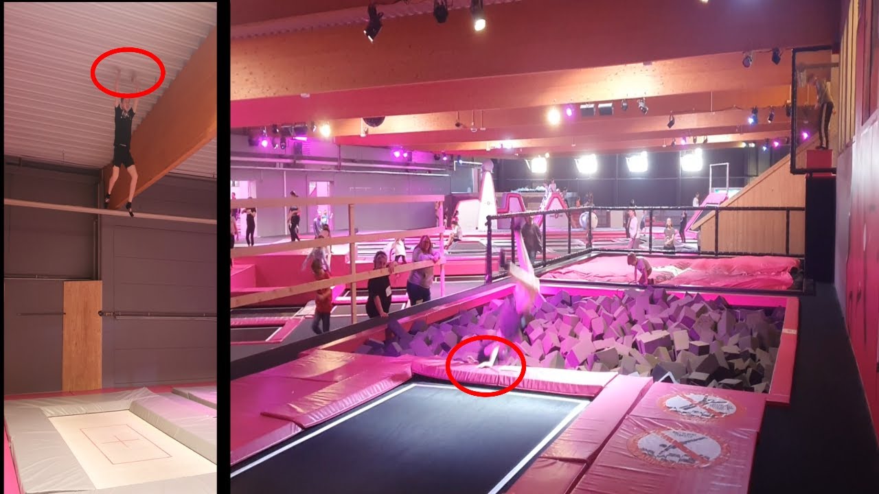 Verrückter Tag im Trampolinpark | G3ar Flipper