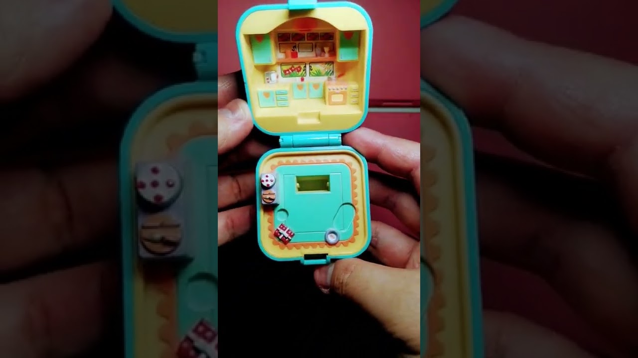 POLLY POCKET VINTAGE BLUEBIRD 1991 KITCHEN PLAYSET