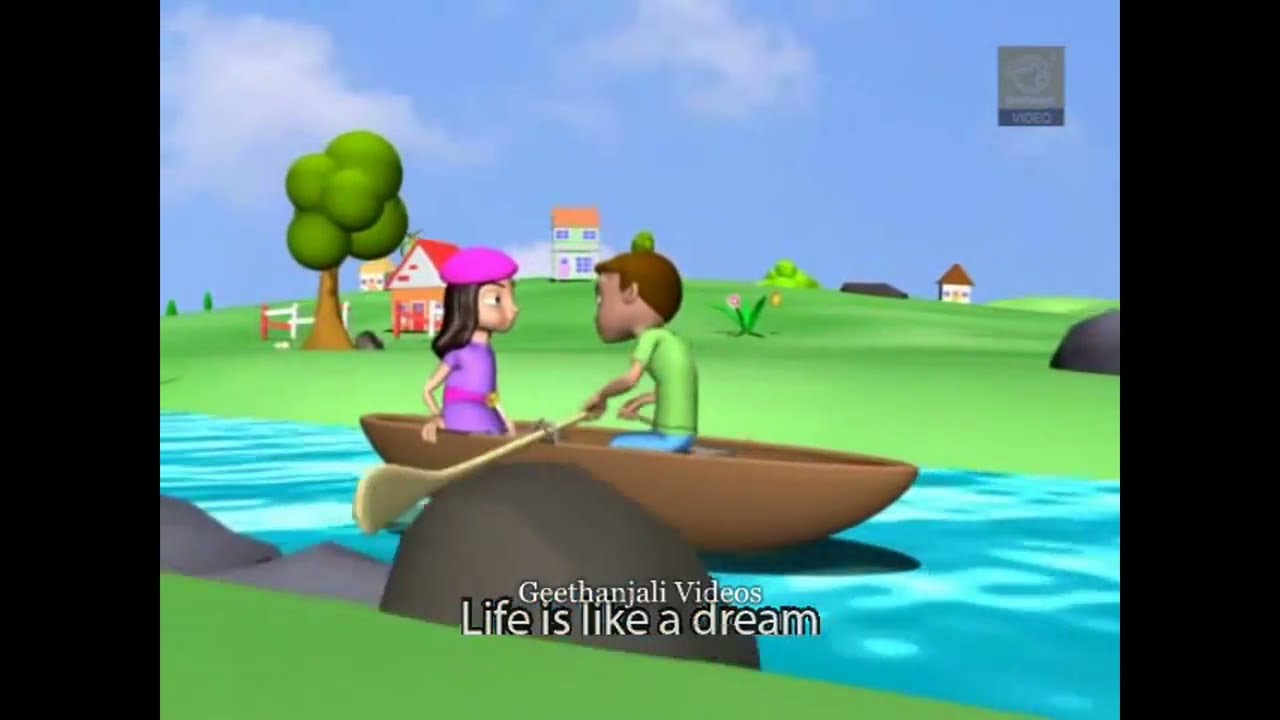Merry River Adventure: Row Row Row Your Boat | Fun Nursery Rhyme for Kids
