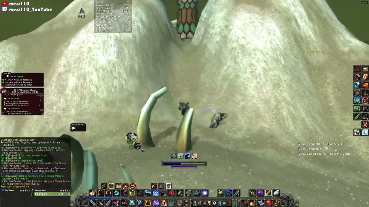 New pet - Level 36 Hunter Ultra Hardcore Self Found 💀