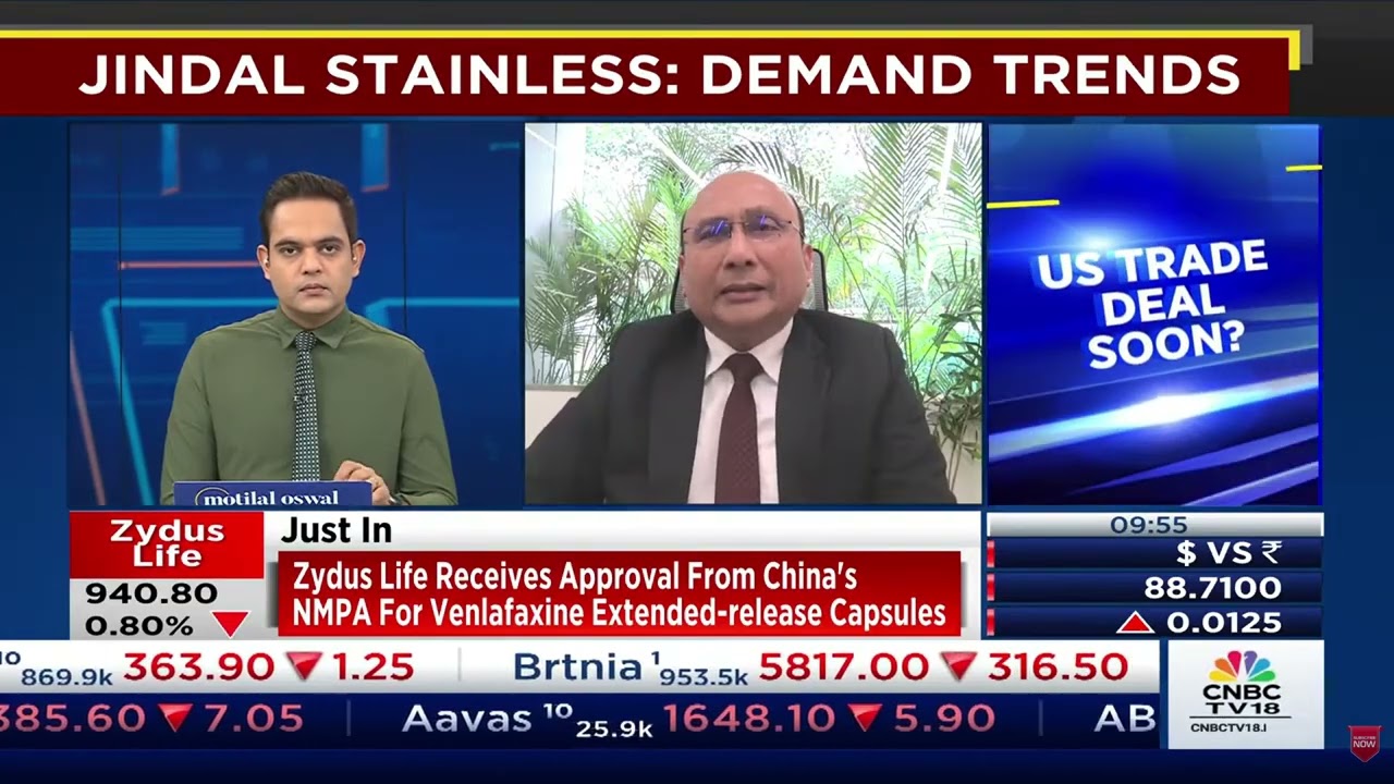 Jindal Stainless Q2 FY26 | CEO Mr Tarun Khulbe Shares Key Insights with CNBCTV18