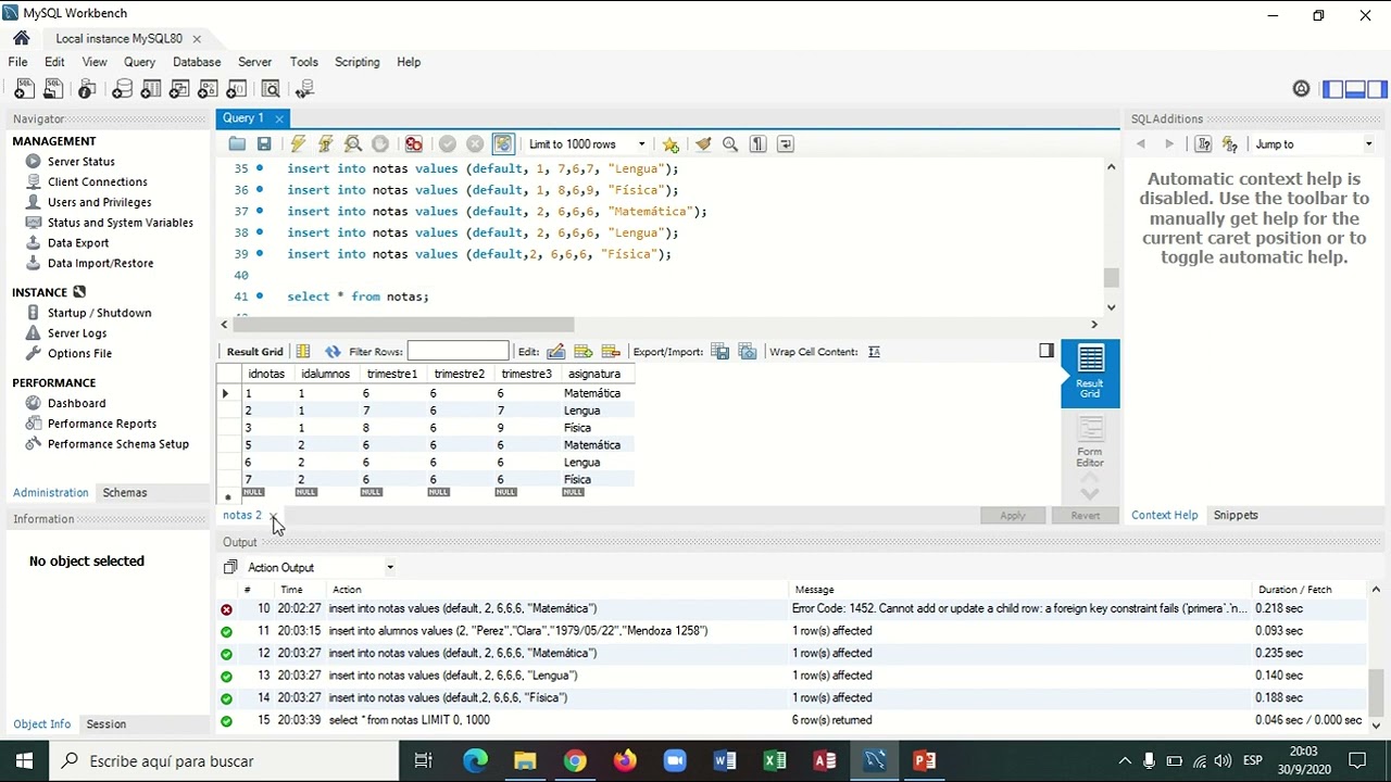 MySql  - sentencia Select