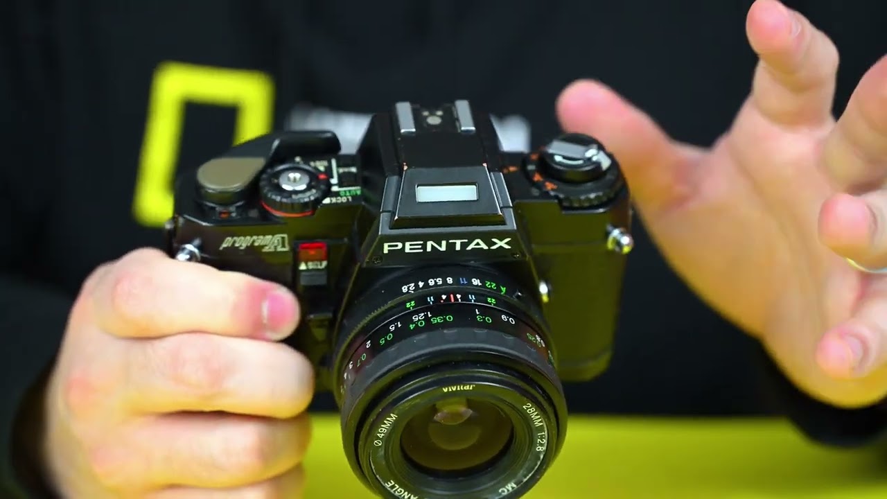 Pentax Program A , con design futuristico , fantastica da usare in ogni modalit&agrave;
