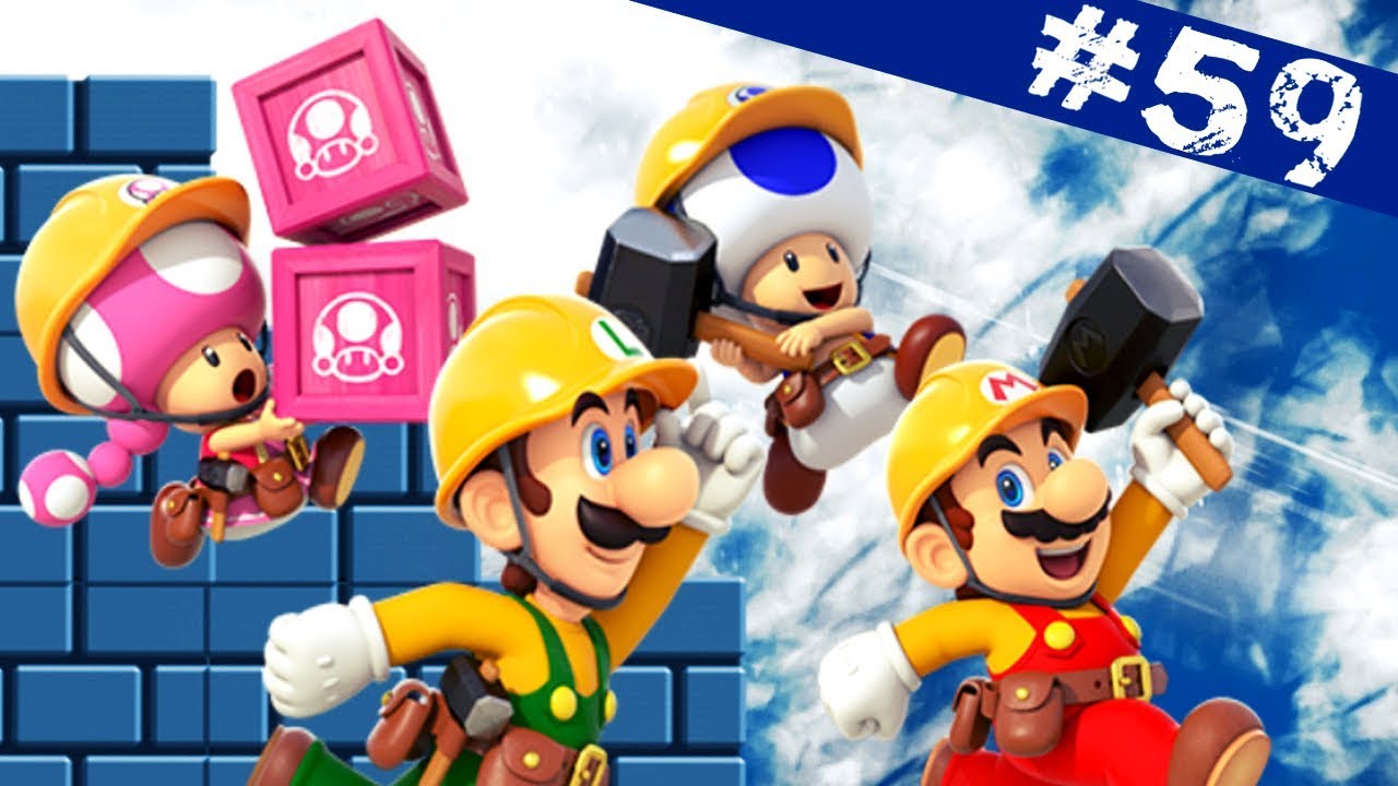 TEST EN CARTON #59 - Super Mario Maker 2