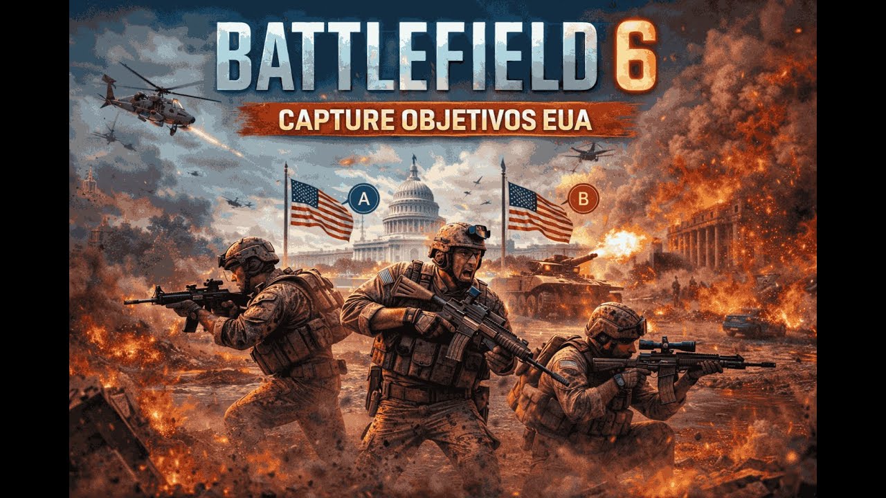 Battlefield 6 Capture Objetivos EUA