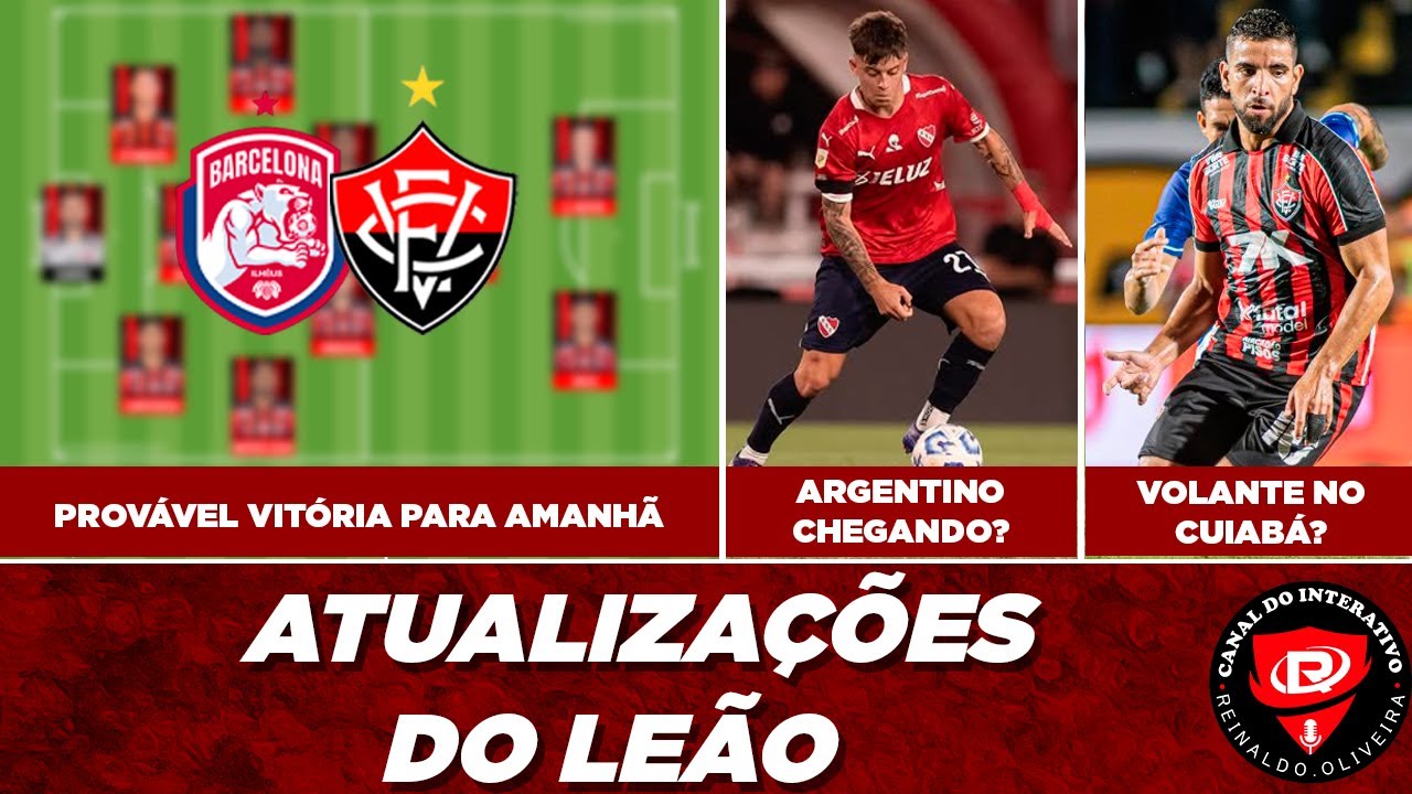 MISTÉRIO TOTAL PARA O JOGO CONTRA O BARCELONA - ARGENTINO ACERTADO COM VITÓRIA? - VOLANTE DE SAÍDA?