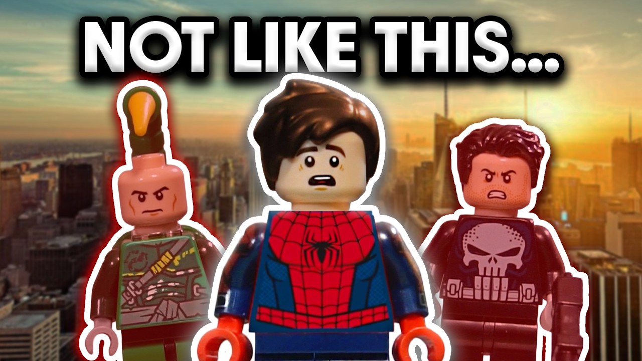 LEGO может испортить эти минифигурки Человека-паука...
