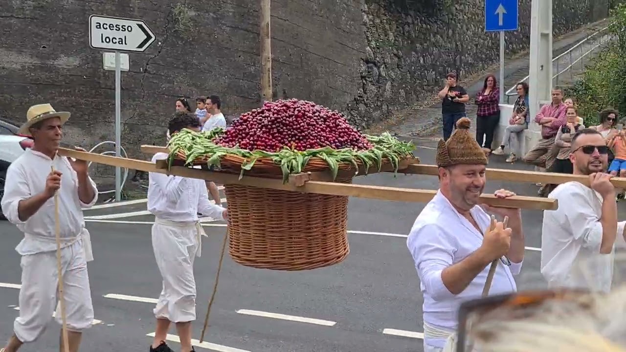 Cortejo da Cereja no Jardim da Serra