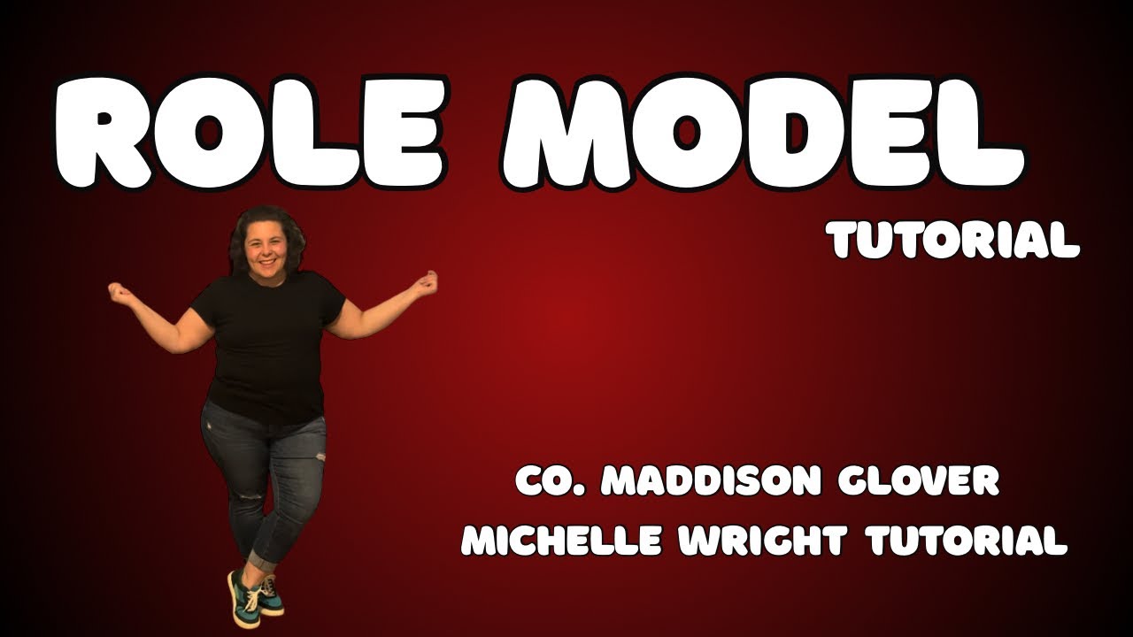 Role model line dance tutorial High Improver choreography by Maddison Glover