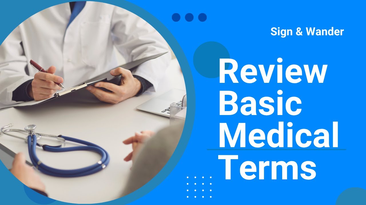 Medical Vocabulary for ASL  Interpreting Students | Essential Terms for Healthcare Settings