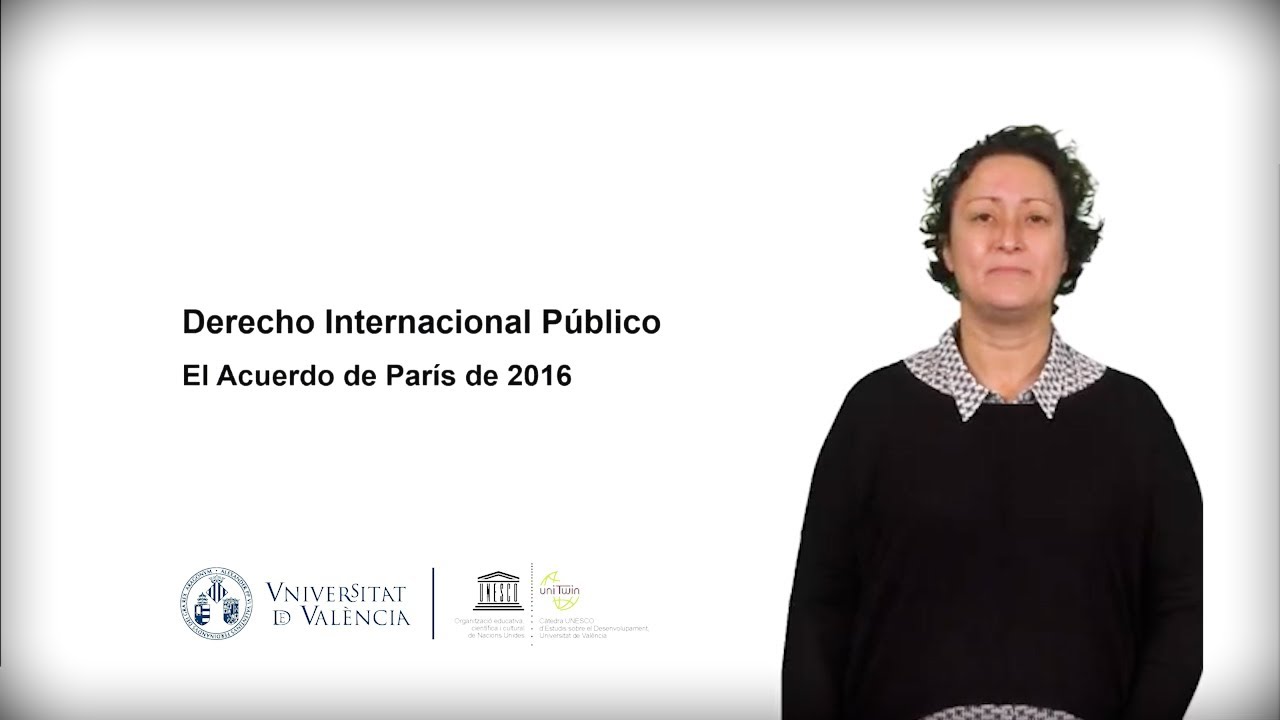 El acuerdo de Par&iacute;s sobre cambio clim&aacute;tico