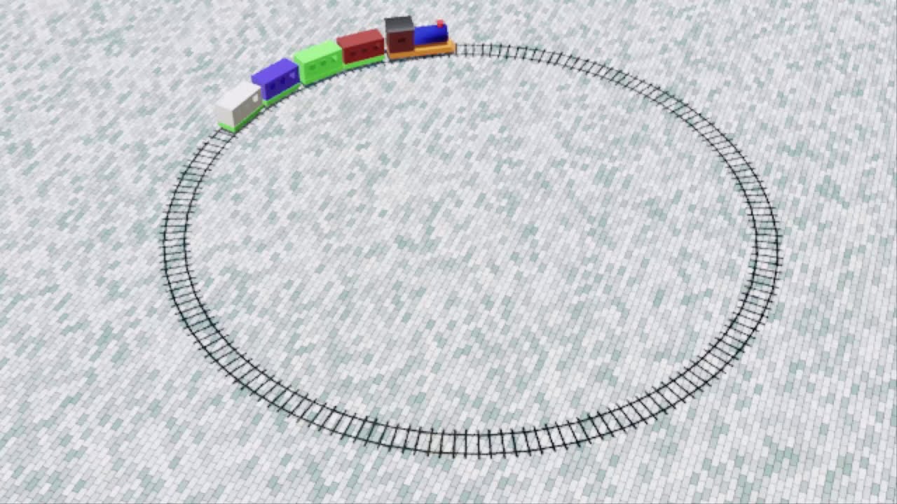 Blender 3D - CAMINHANDO PELOS TRILHOS