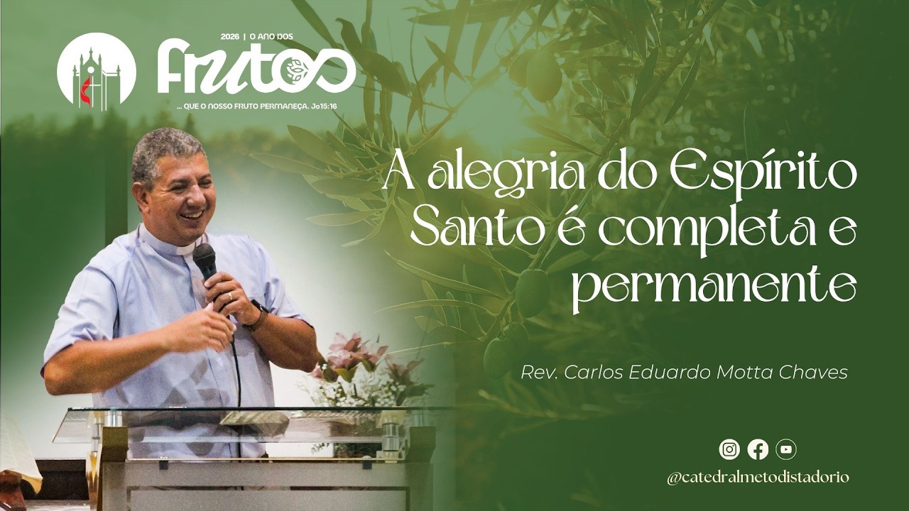 A alegria do Espírito Santo é completa e permanente | 15/02/2026