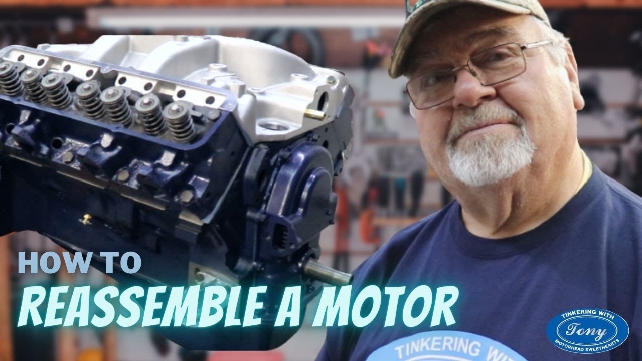 How to Reassemble a Ford FE Engine | Tinkering with Tony | Motorhead Sweethearts