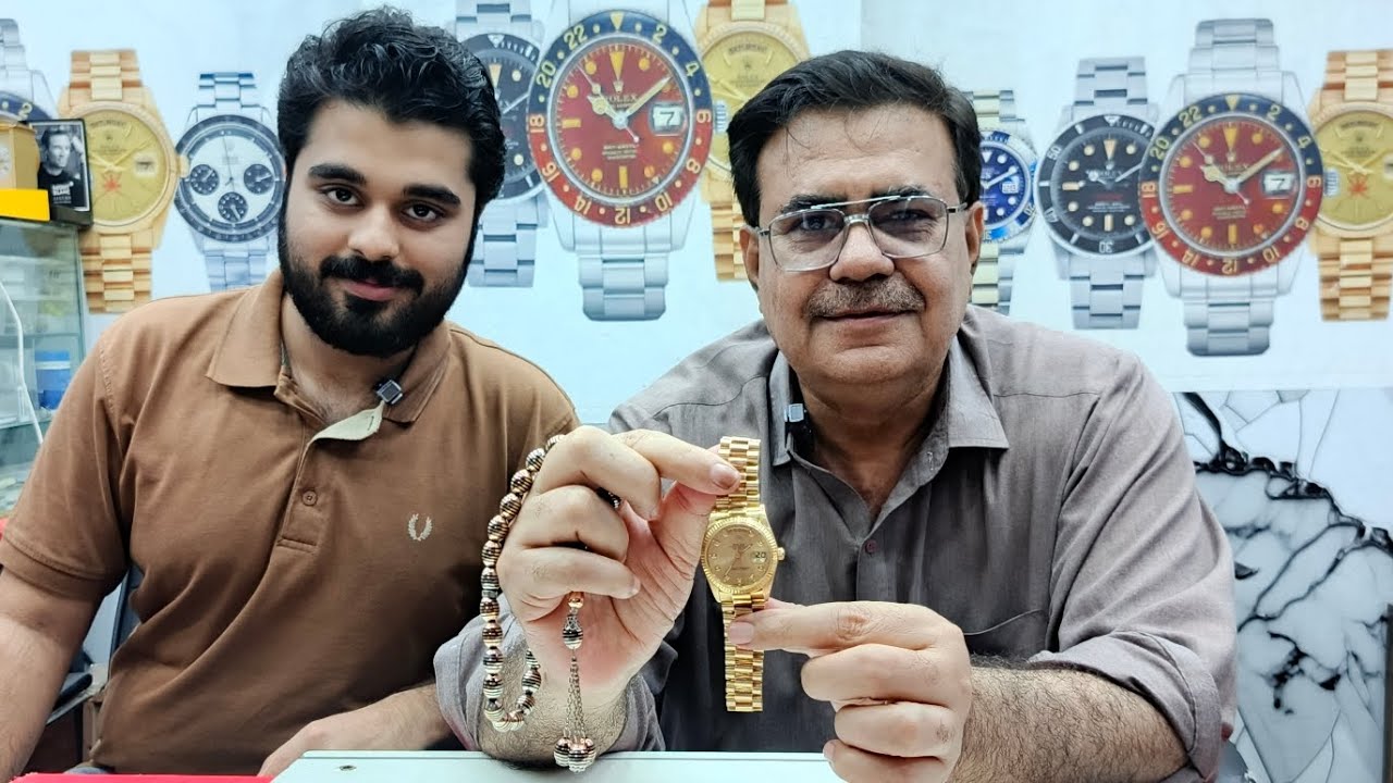 Rolex daydate for sale at ShahJee rolex dealer sinc 1988 to sell your watch contact on 03002286651
