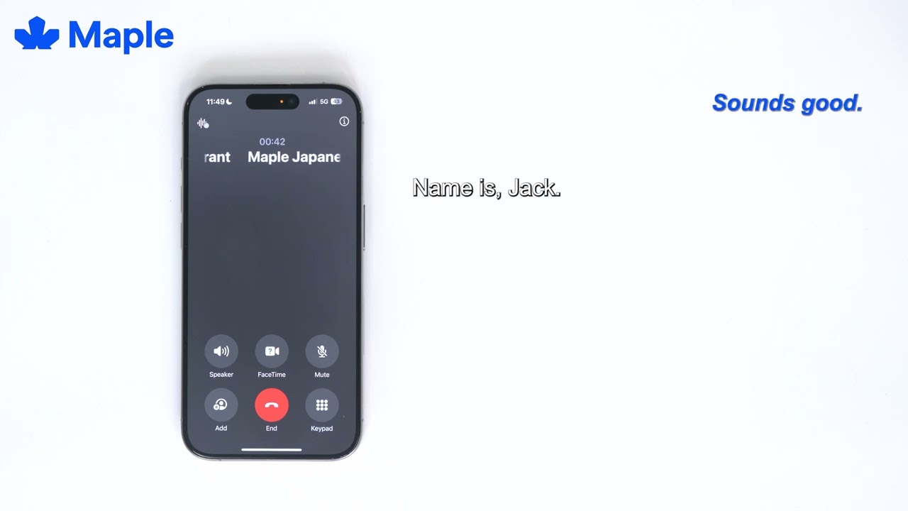 Maple Phone AI - Restaurant Demo