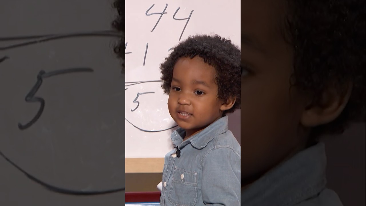 This 2-year-old is a math GENIUS!
