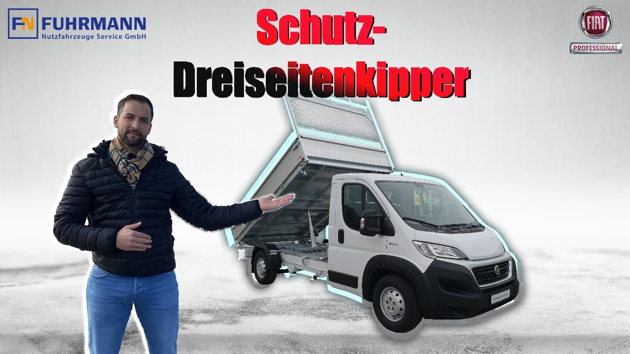 Fiat Ducato Branchenlösung - Schutz Dreiseitenkipper