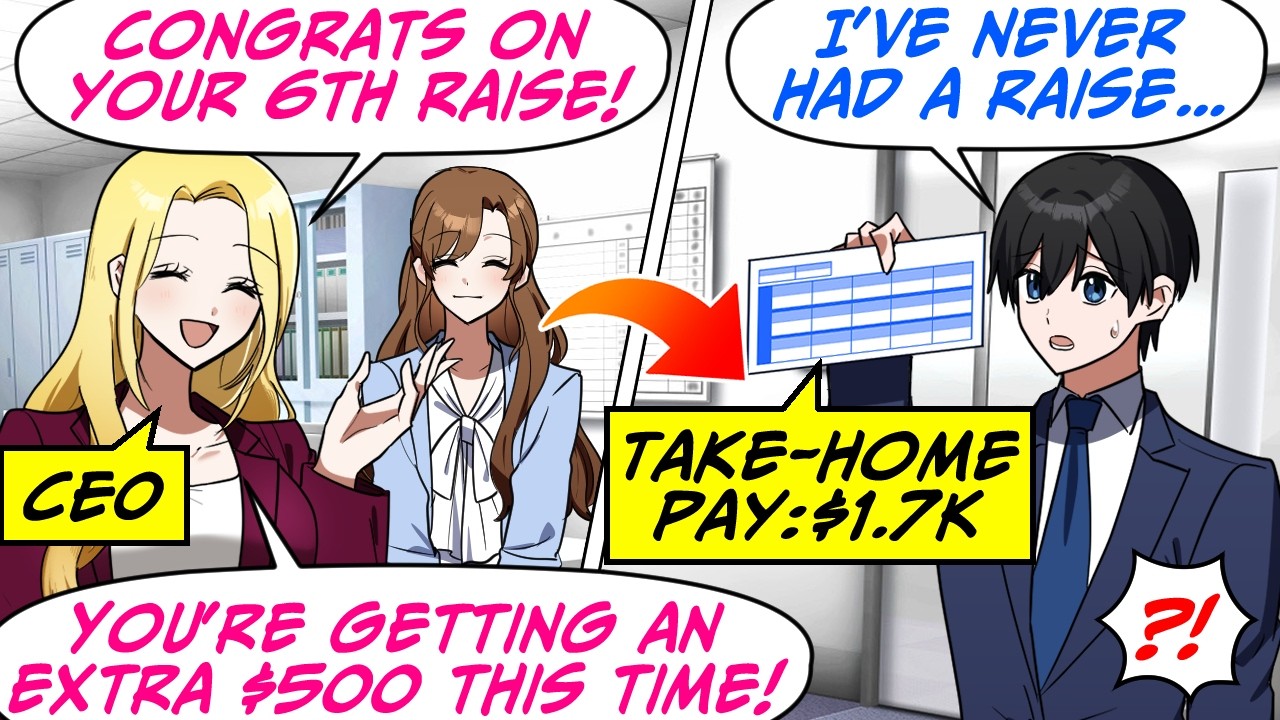 The CEO Congratulated Me On a “Raise” But I Told Her I'd Never Gotten One...[RomCom Manga Dub]