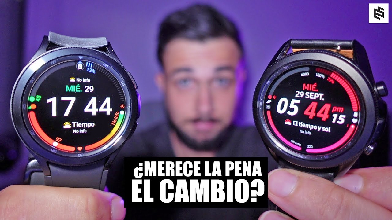 Samsung GALAXY WATCH 4 y CLASSIC vs GALAXY WATCH 3 | Comparativa