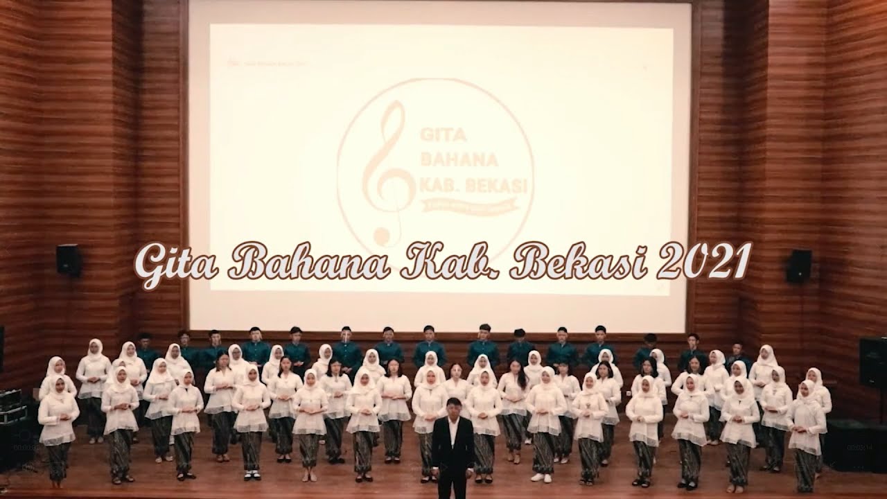 Gita Bahana Kab. Bekasi mempersembahkan Melati Di Tapal Batas Cipt. Ismail Marzuki